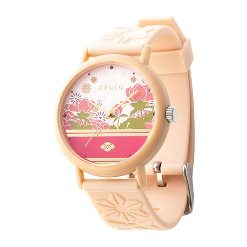 KAORU 腕時計 ご当地・京都 着物 桜の香り KAORU009KS