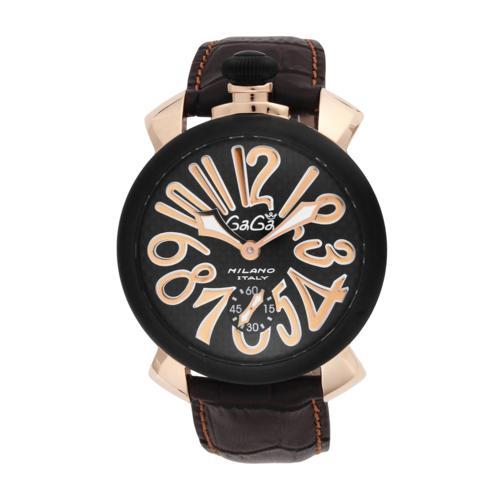 GaGa MILANO ガガミラノ 5014.01S-BRW MANUALE 48MM メンズ 腕時計 国際保証書付き