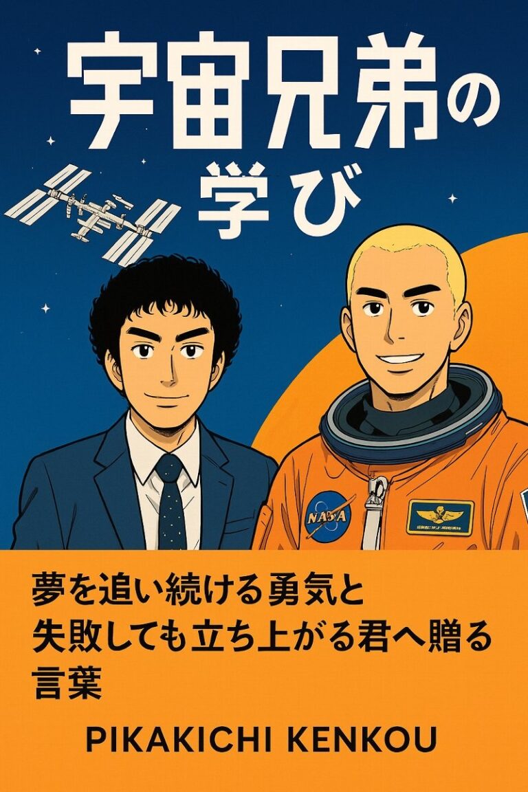🚀新刊発売！人生の航路を照らす**『宇宙兄弟の学び』**📘「あきらめるな、その一歩が“未来”になる」